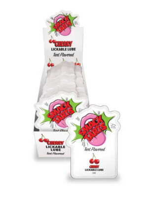 smack tarts lube 3ml pouch display 36pc sour cherry smack tarts lube 3ml pouch display 36pc sour cherry