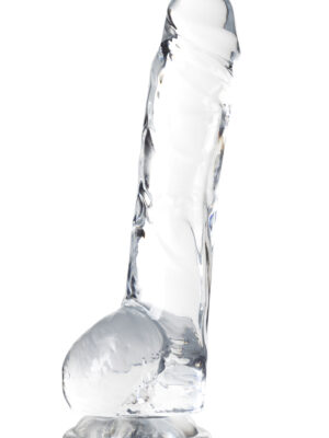 naturally yours 8 inch crystalline dildo diamond