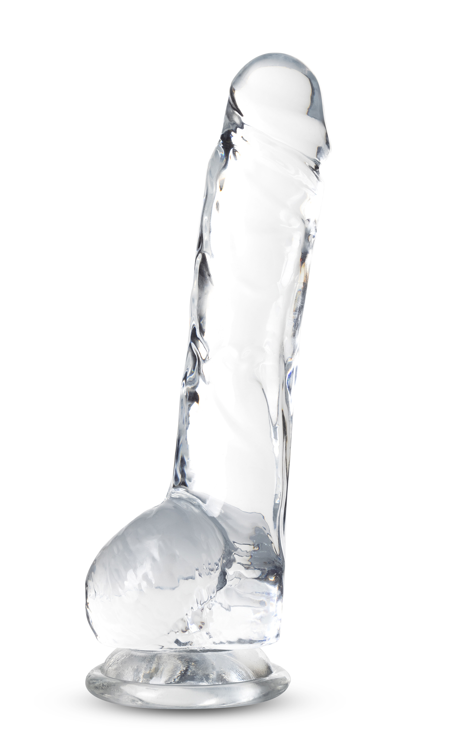naturally yours 8 inch crystalline dildo diamond
