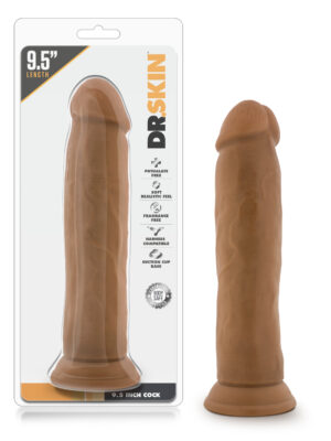dr. skin 9.5 inch cock mocha