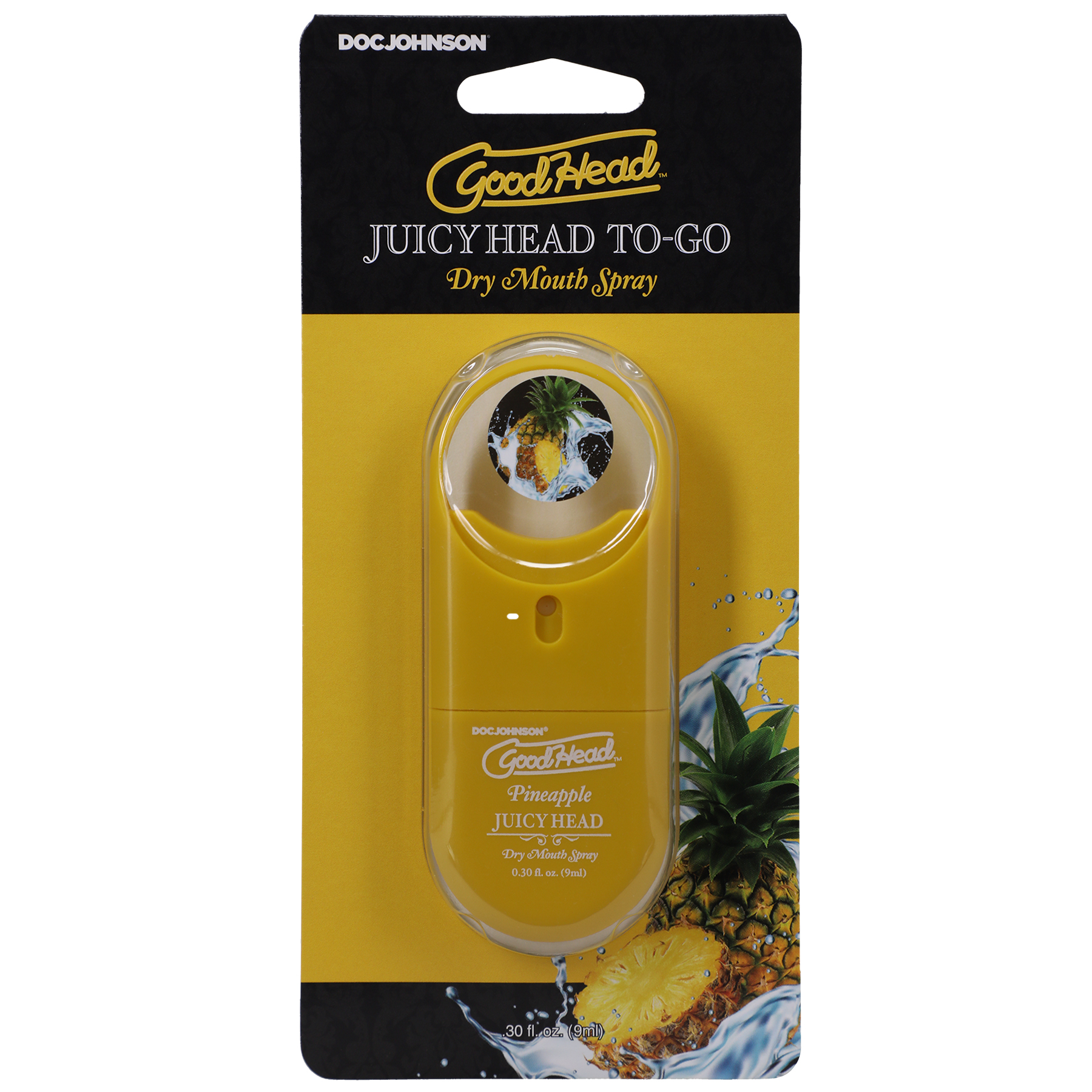goodhead juicy head dry mouth spray to go .30 fl pineapple