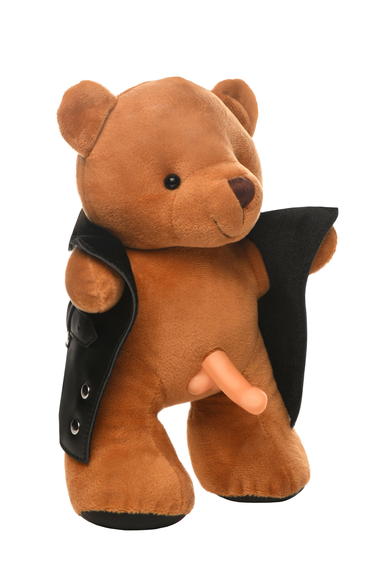 the flasher exhibitionist teddy bear plush