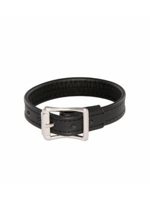 leather stretcher plain cock ring with buckle leather stretcher plain cock ring with buckle