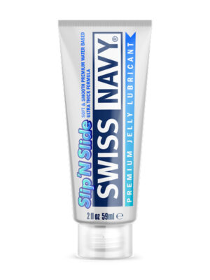 swiss navy slip n slide premium jelly lubricant 2 fl. oz.