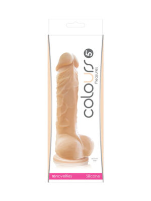 colours pleasures 5 inch dildo white colours pleasures 5 inch dildo white