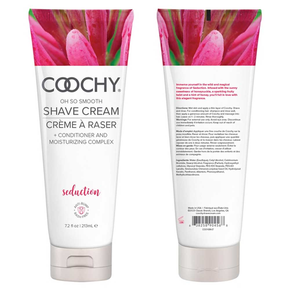 coochy oh so smooth shave cream seduction 7.2 oz coochy oh so smooth shave cream seduction 7.2 oz