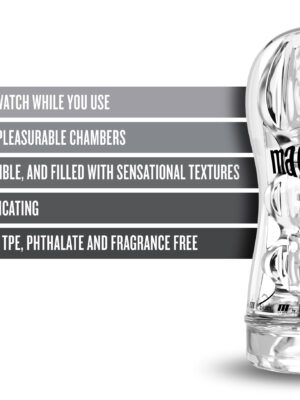 m for men soft and wet magnifier clear