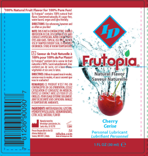 id frutopia natural flavor cherry 1 oz