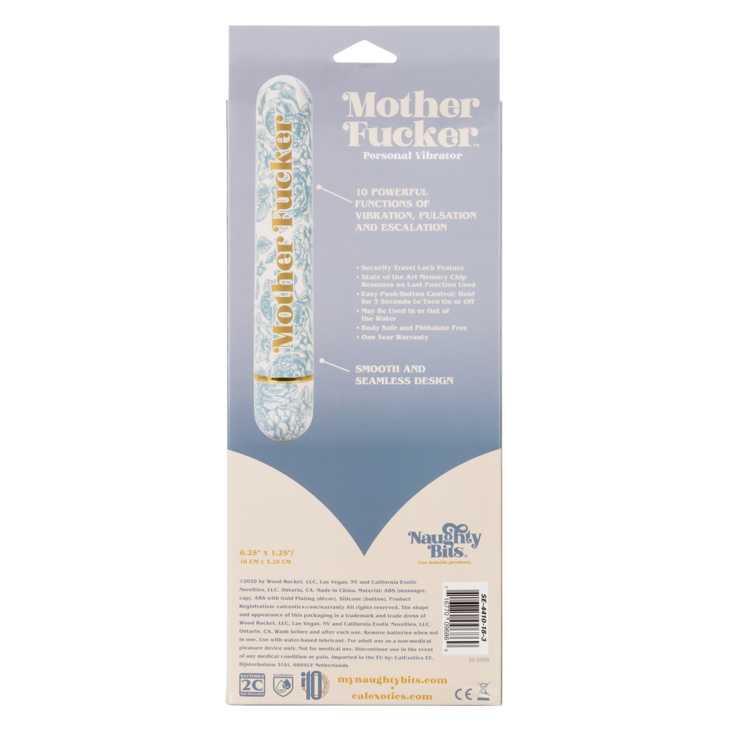 naughty bits mother fucker personal vibrator