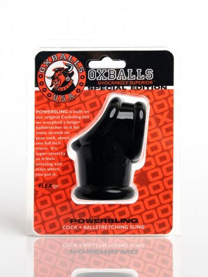 powersling cocksling with ballstretcher black