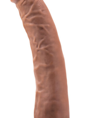 au naturel jack 7 inch dildo mocha
