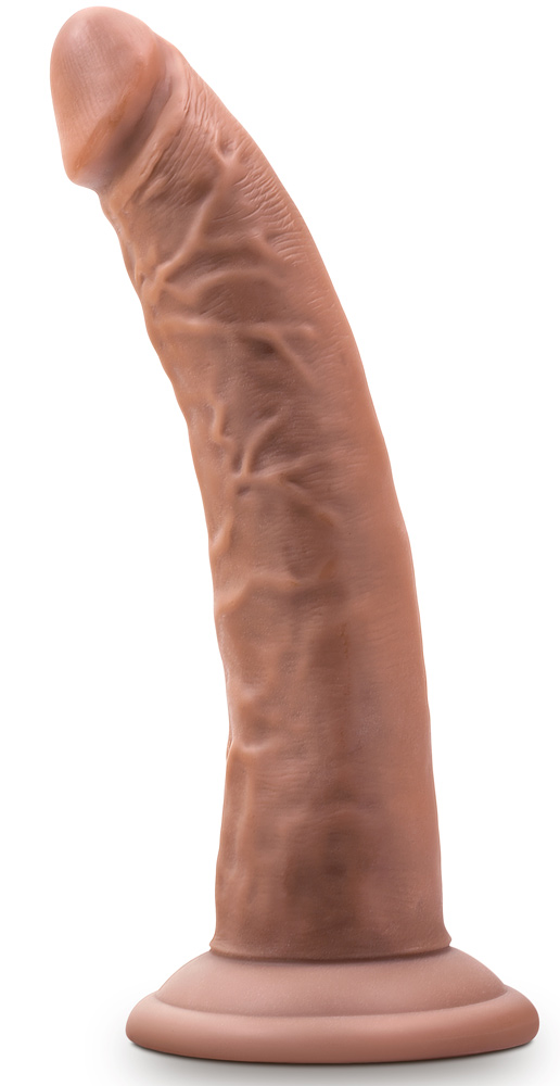 au naturel jack 7 inch dildo mocha au naturel jack 7 inch dildo mocha