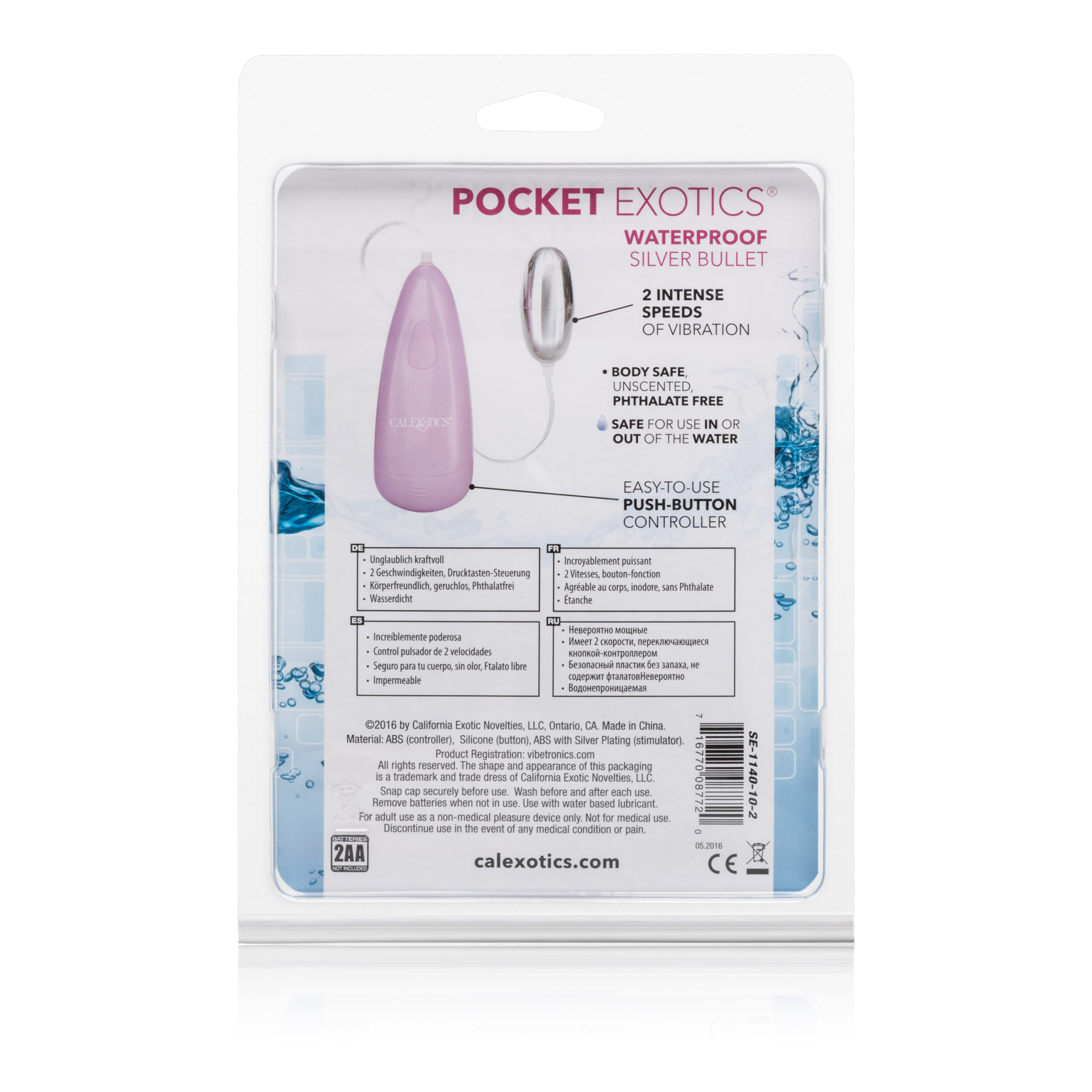 pocket exotics waterproof silver bullet pink pocket exotics waterproof silver bullet pink