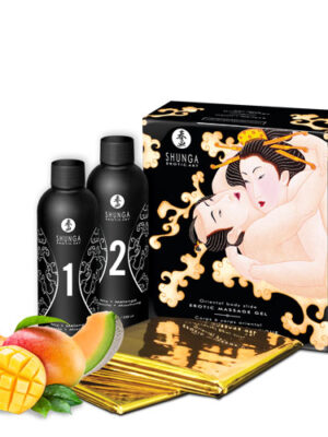 oriental body to body massage gel melon mango