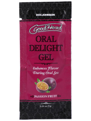 goodhead oral delight gel passion fruit 0.24 bulk oz goodhead oral delight gel passion fruit 0.24 bulk oz