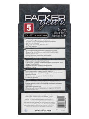 packer gear 5 inch ultra soft silicone stp packer brown