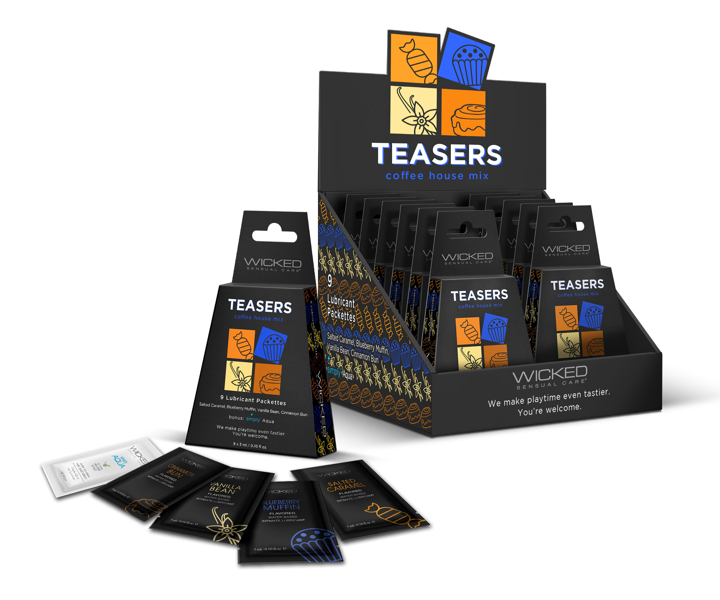 teasers coffee house mix display teasers coffee house mix display