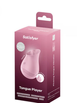 tongue player pink