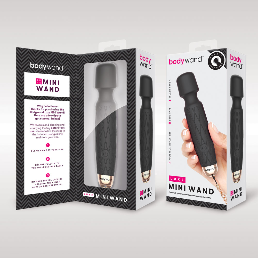 bodywand luxe mini wand black