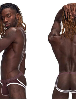 sport mesh sport jock large/x large burgundy