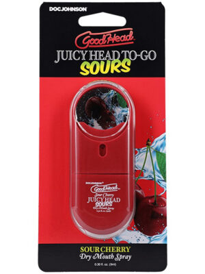 goodhead juicyhead dry mouth spray to go sour cherry .30 oz