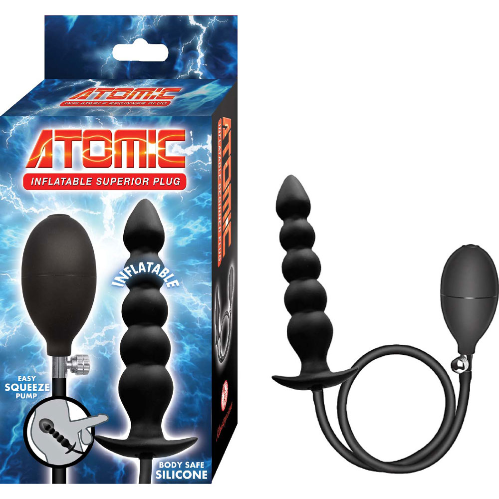 atomic inflatable superior plug black atomic inflatable superior plug black