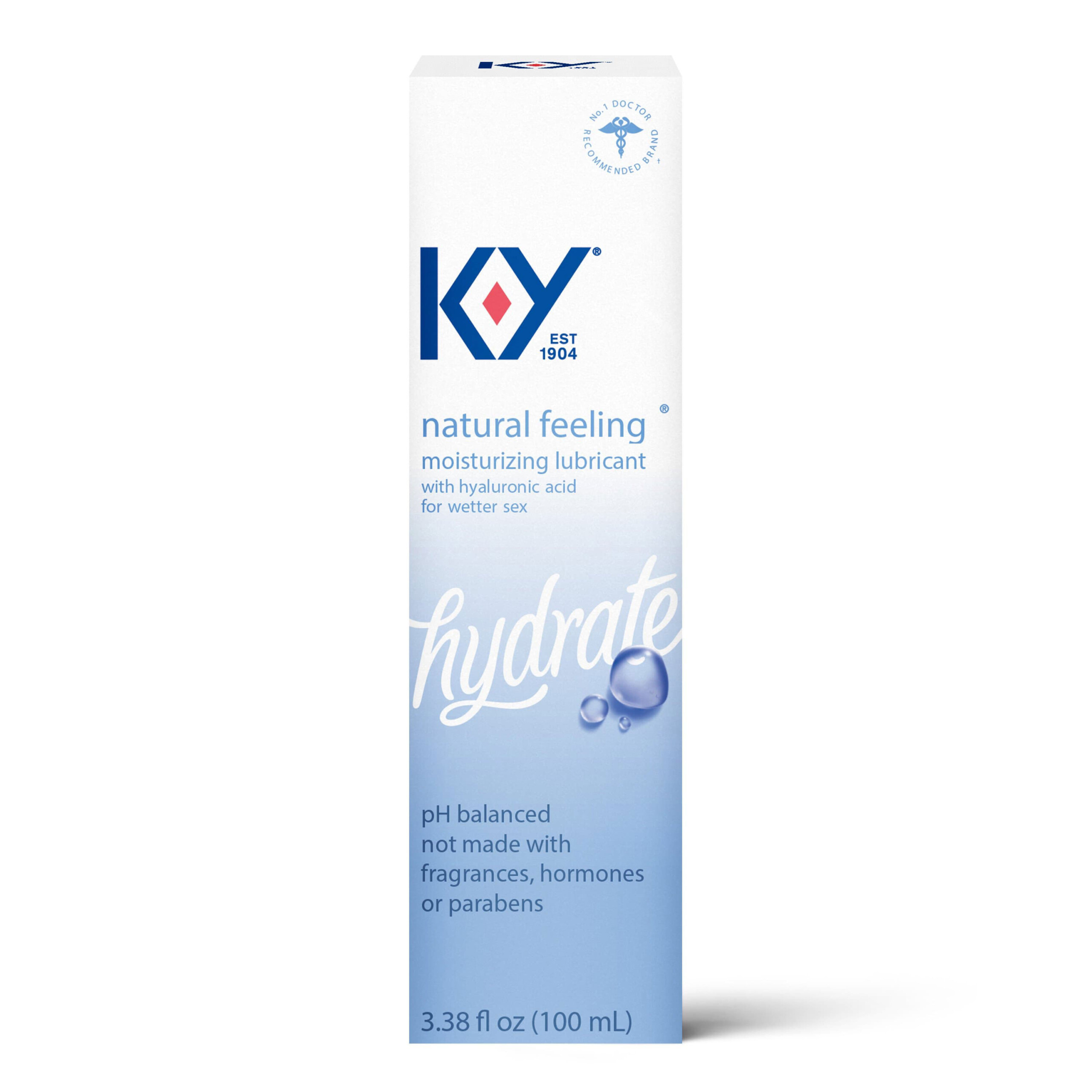 k y natural feeling lube with hyaluronic acid 3.38 fl oz / 100 ml k y natural feeling lube with hyaluronic acid 3.38 fl oz / 100 ml