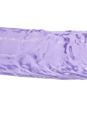 9 inch realistic dildo with balls purple