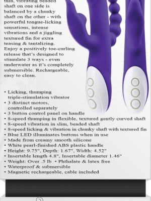 lick me triple stim vibe purple