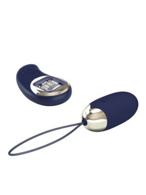mina vibrating remote control egg blue