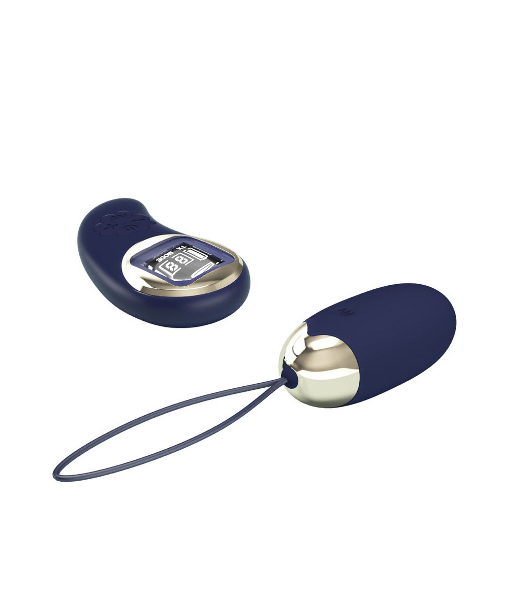 mina vibrating remote control egg blue