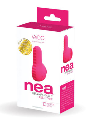 nea rechargeable finger vibe foxy pink