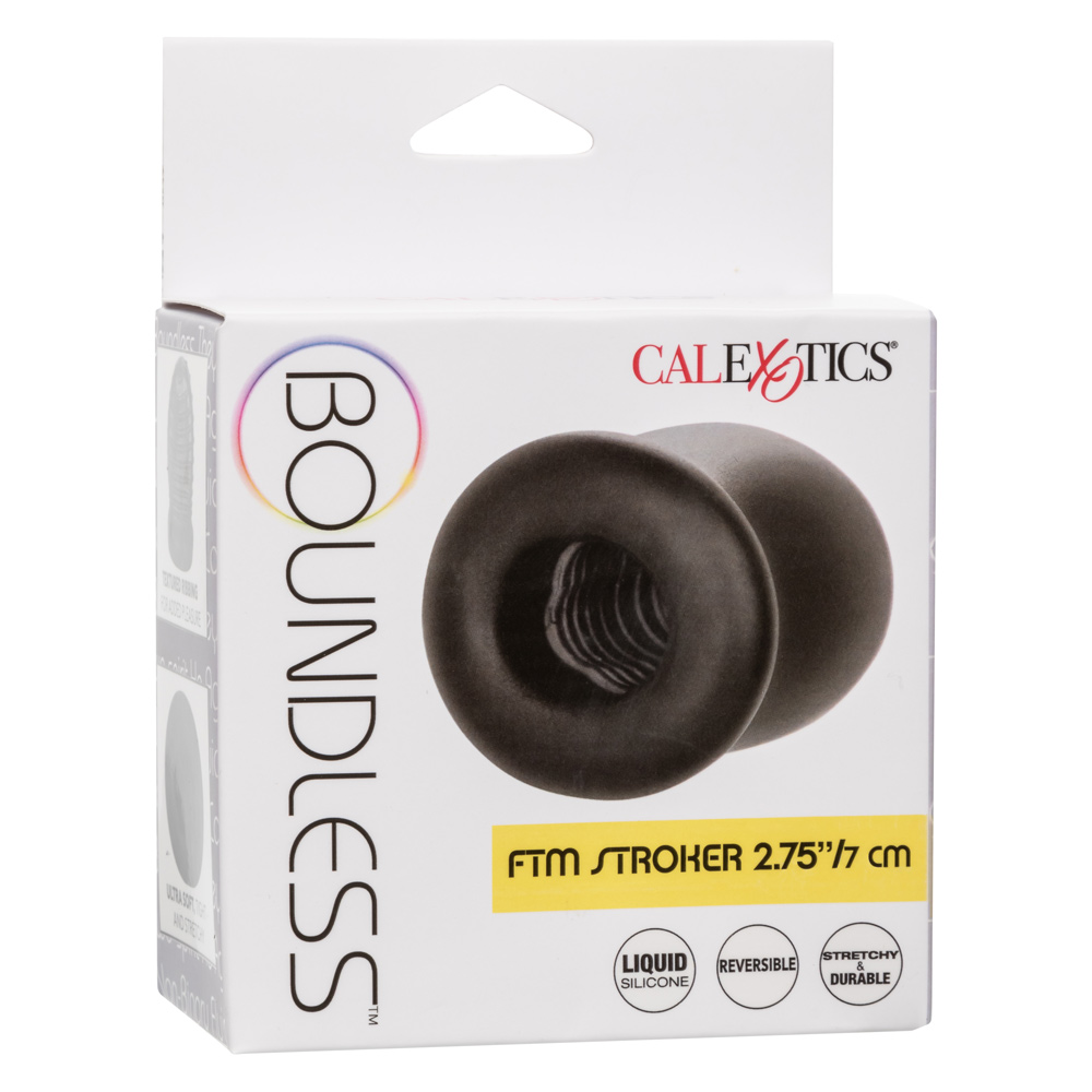 boundless ftm stroker 2.75 inch 7 cm black
