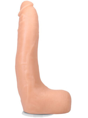 signature cocks dan damage 10" cock with removable vac u lock suction cup vanilla