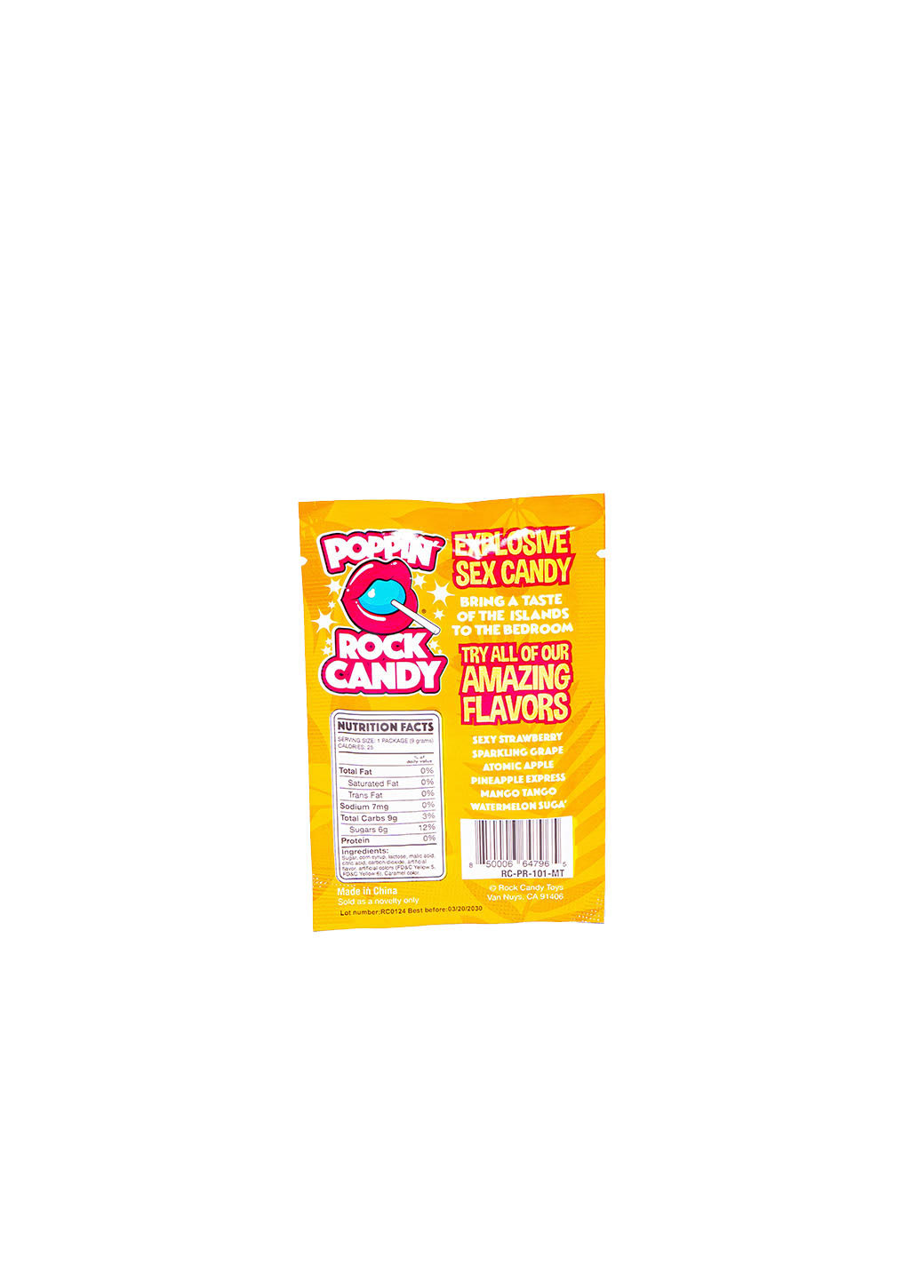 poppin' rock candy mango tango