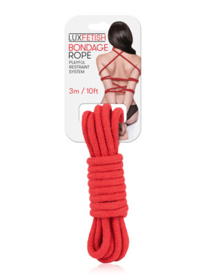sexy bondage rope 3m / 10ft red sexy bondage rope 3m / 10ft red