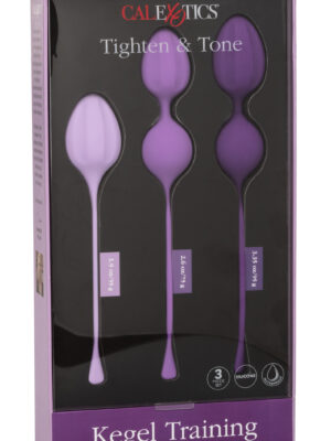 kegel training 3 piece set purple kegel training 3 piece set purple