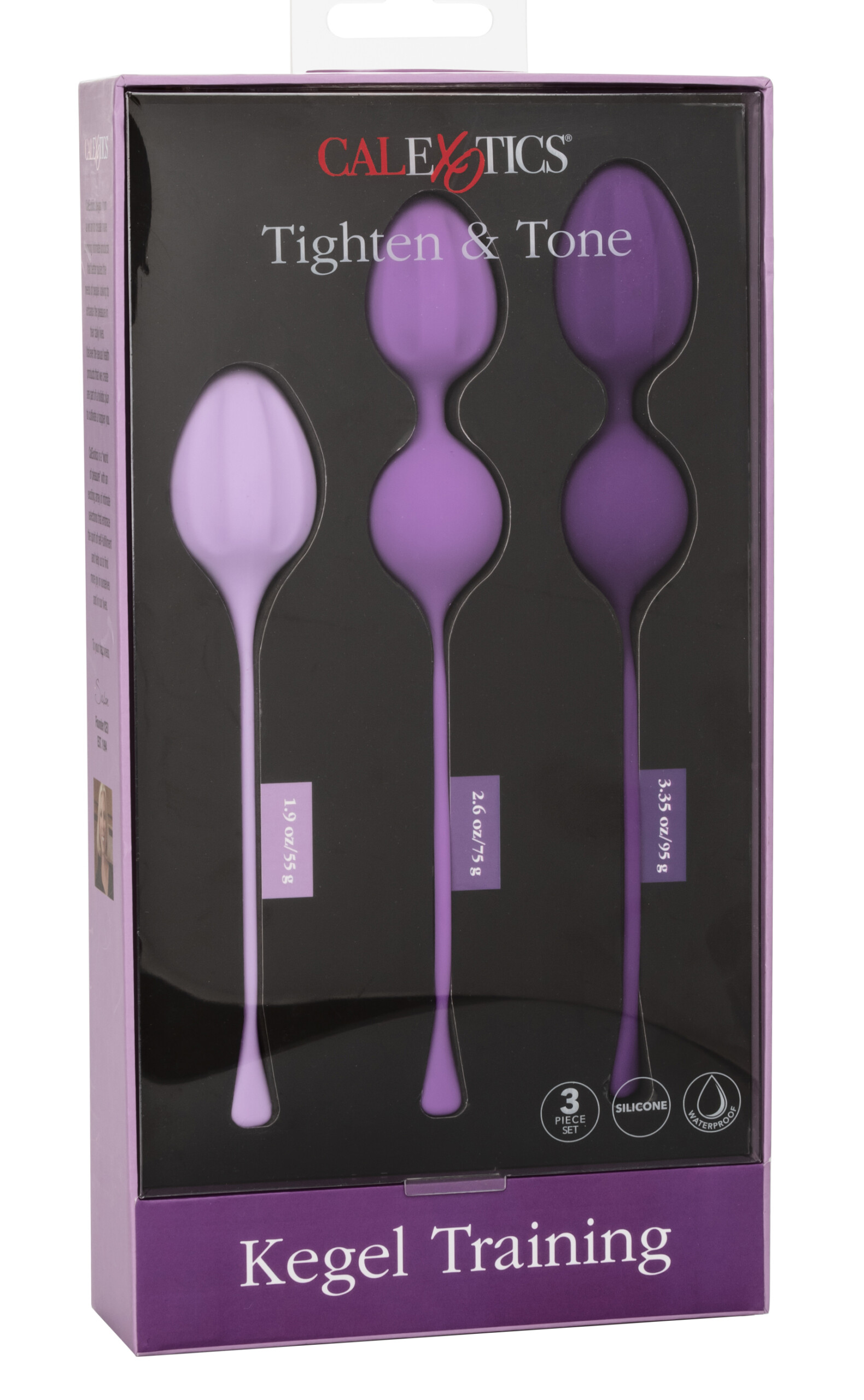 kegel training 3 piece set purple kegel training 3 piece set purple