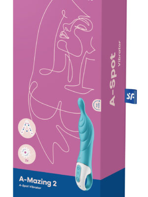 a mazing 2 a spot vibrator turquoise turquoise