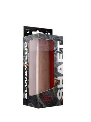 shaft model j 7.5 inch liquid silicone dong pine