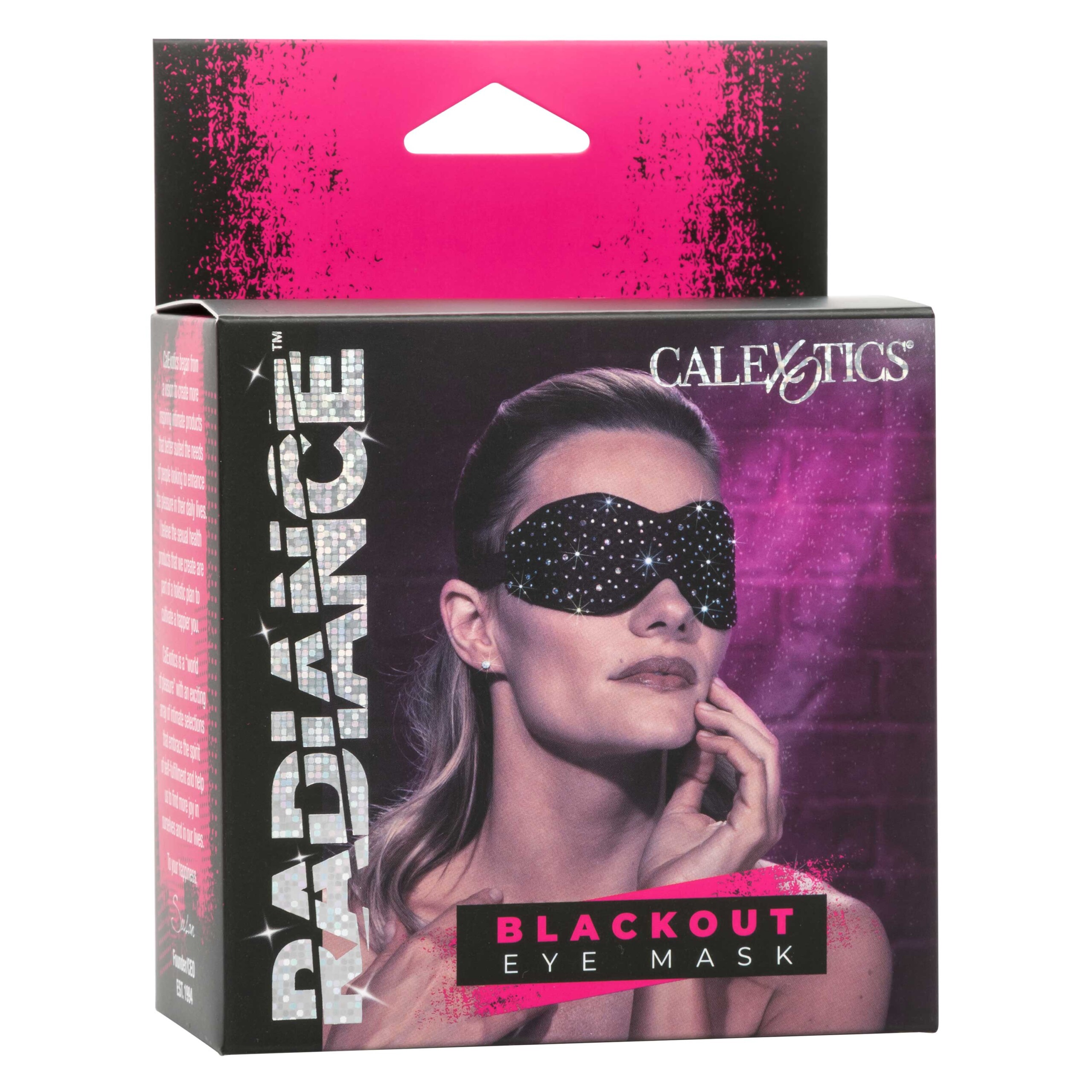 radiance blackout eye mask black