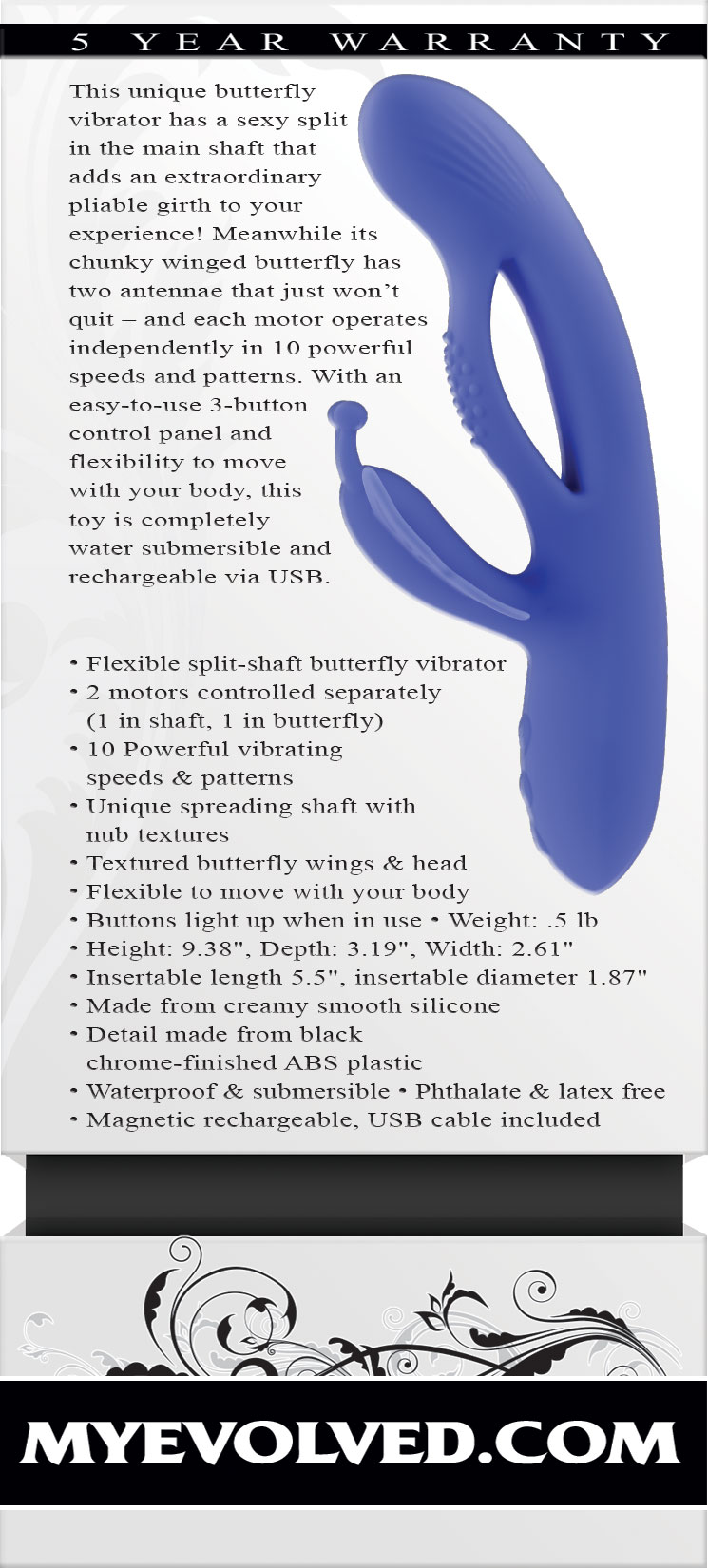 butterfly dream periwinkle