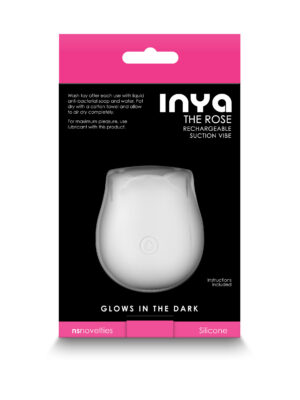 inya the rose glow in the dark white