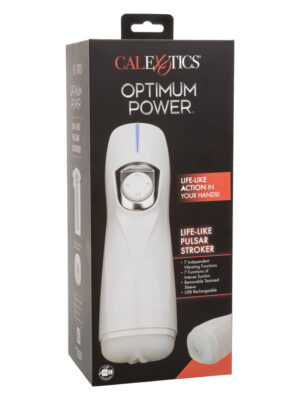 optimum power lifelike pulsar stroker white
