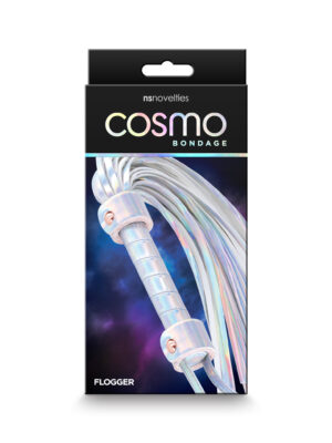 cosmo bondage flogger rainbow
