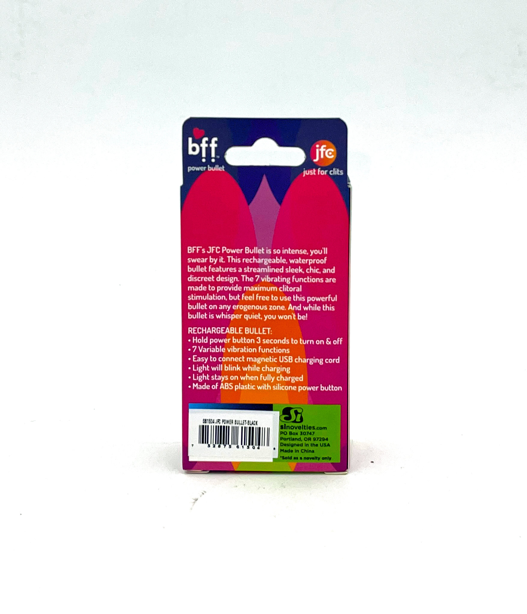 jfc rechargeable power bullet black