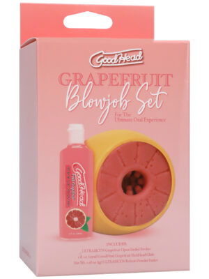 goodhead grapefruit blowjob set yellow/pink