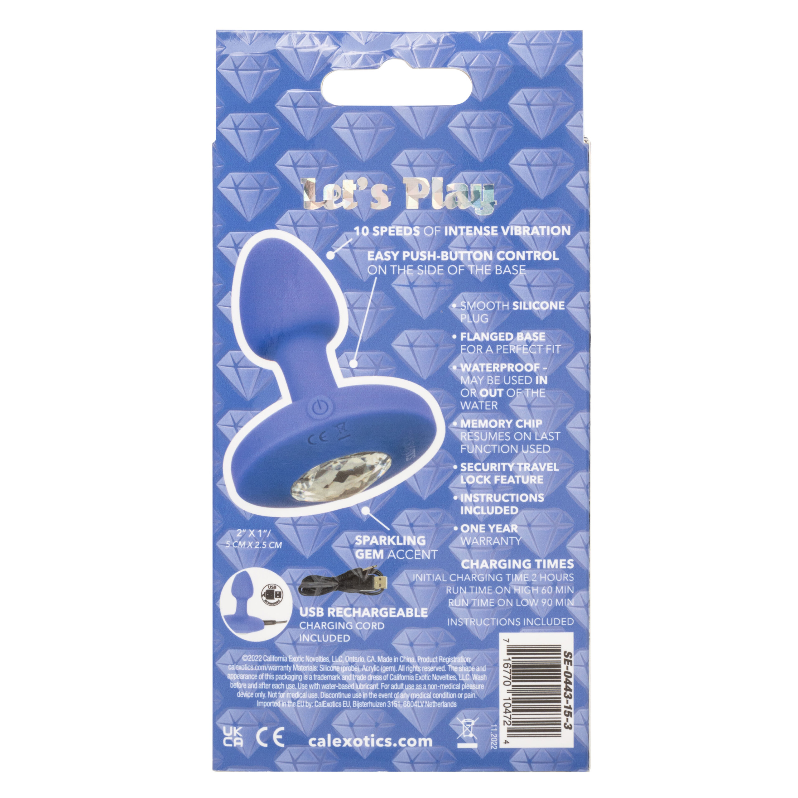 cheeky gems small rechargeable vibrating probe vibrating probe blue cheeky gems small rechargeable vibrating probe vibrating probe blue