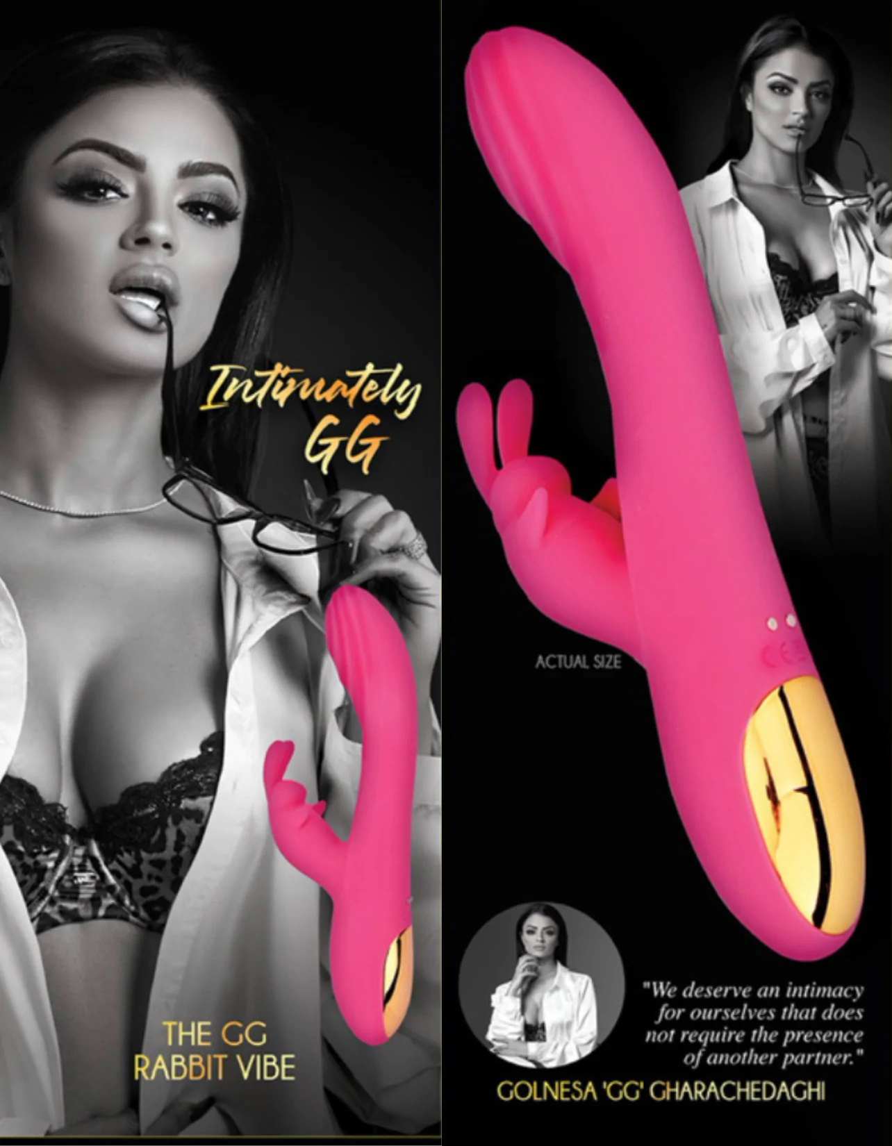 the gg rabbit vibe pink