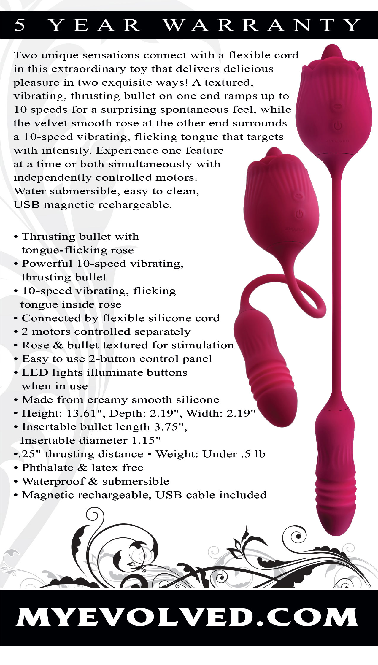 wild rose red